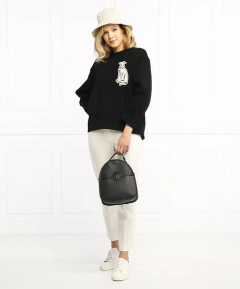 Trussardi Women's Black Backpack |Trussardi in Lebanon