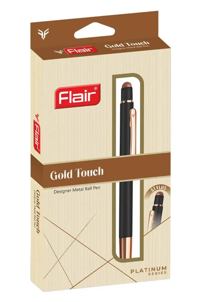 Flair Gold Touch Designer Metal Ball Pen