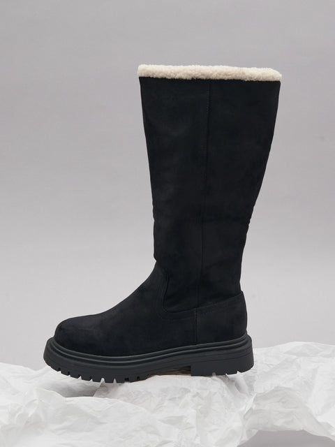 Sinsay Women's Black Knee-High Boots | Sinsay In Lebanon