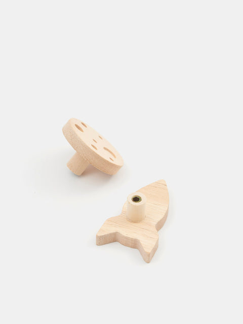 Sinsay Beige Wooden Furniture Handles 2-Pack | Sinsay In Lebanon