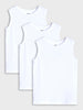 Sinsay Baby Boys’ 3-Pack White Cotton Tank Undershirts | Sinsay in Lebanon