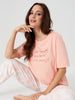 Sinsay Women's White & Pink Two-Piece Pajamas | Sinsay In Lebanon