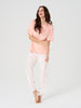 Sinsay Women's White & Pink Two-Piece Pajamas | Sinsay In Lebanon