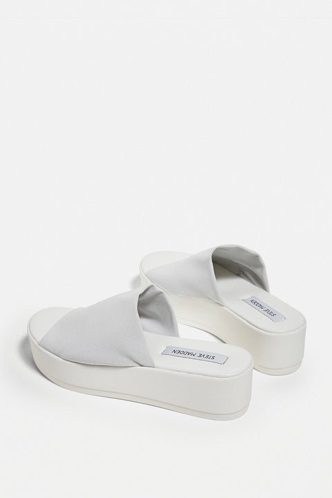 Steve Madden Women's White Slinky Sandals | Steve Madden In Lebanon