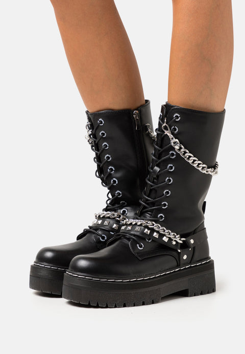 Dockers By Gerli Women's Black 45vl212Mid Calf Boots | Dockers In Lebanon