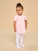 Sinsay Baby Girl's Pastel Pink Short Sleeve Dress | Sinsay In Lebanon