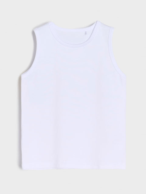 Sinsay Baby Boy's Grey/White/Blue 3-Pack Tank Top | Sinsay In Lebanon