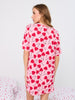 Sinsay Women's Pink Heart Printed Oversized Nightgowns Dress | Sinsay In Lebanon