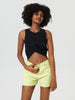 Sinsay Women's Light Green Mom Fit Denim Shorts | Sinsay In Lebanon