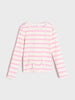 Sinsay Girl's Blouse White & Pink AYA