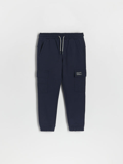 Reserved Boy's Navy Cargo Joggers | Reserved In Lebanon
