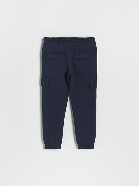 Reserved Boy's Navy Cargo Joggers | Reserved In Lebanon