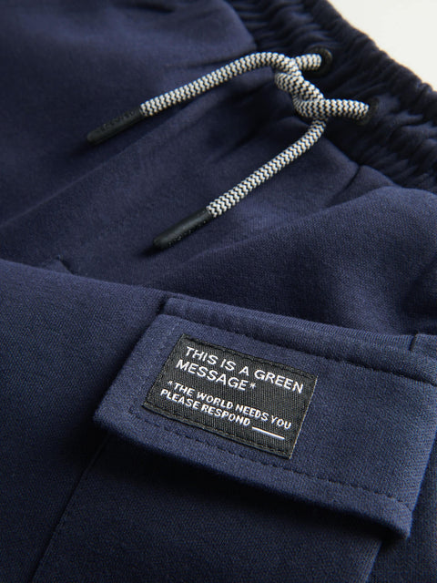 Reserved Boy's Navy Cargo Joggers | Reserved In Lebanon