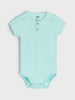 Sinsay Baby Boy's 2-Pack Bodysuit Brown & Light Aqua AYA