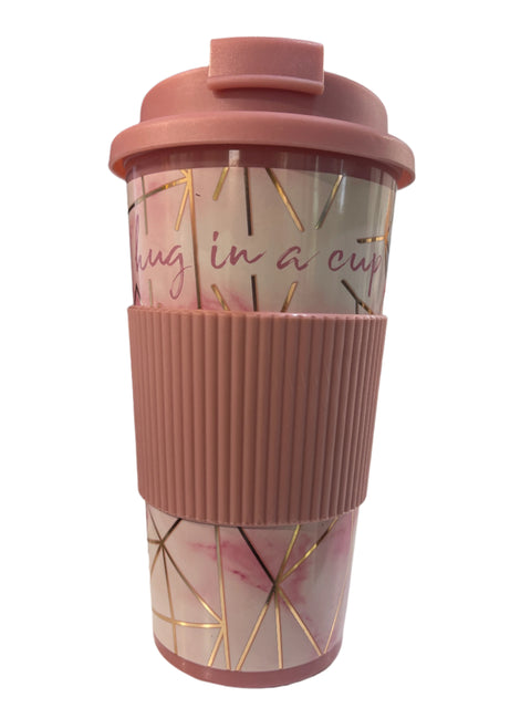 SD Pink Plastic Mug | SD In Lebanon