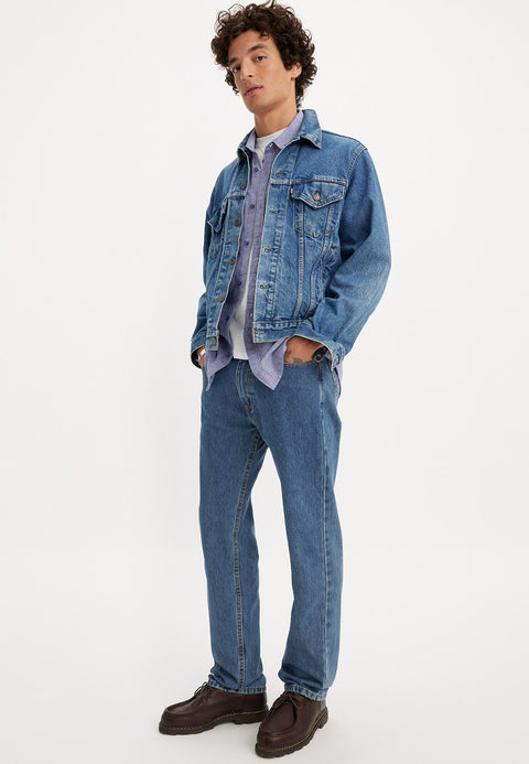 Levi's Men's Medium Stonewash 505™ Regular Fit Jeans | Levi's In Lebanon