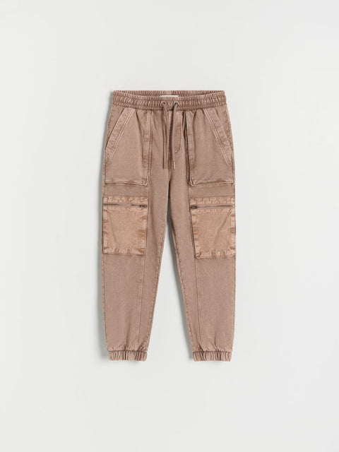 Reserved Boy's Brown Cargo Jogger |Reserved In Lebanon