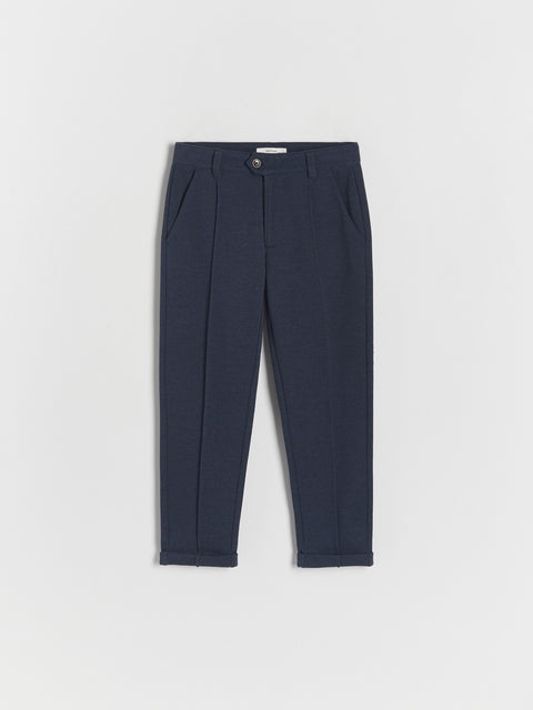 Reserved Boy's Navy Jersey Chino Trousers | Reserved In Lebanon