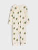 AYA Sinsay baby Boy's WHITE ANIMAL PRINTED-green 2 PACK OVERALL