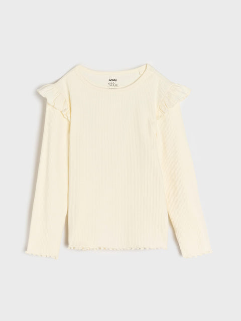 Sinsay Girl's Cream/Pink Pack of 2 Long-sleeved Blouse    | Sinsay in Lebanon