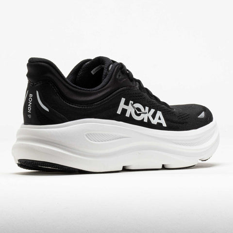 Hoka Women's Black & White Bondi 9 Sneakers | Hoka In Lebanon