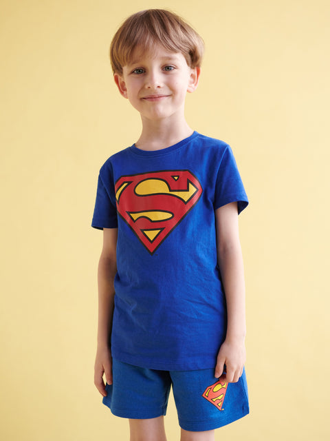 Sinsay Boy's Indigo Blue Superman Short | Sinsay In Lebanon