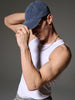 Sinsay Men's Washed Navy Cap Hat | Sinsay In Lebanon