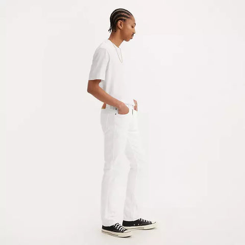 Levi's Men's White Slim Fit Jeans | Levi's in Lebanon