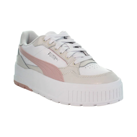 Puma Women’s White & Rose Dust Karmen II Leather Sneakers | Puma in Lebanon