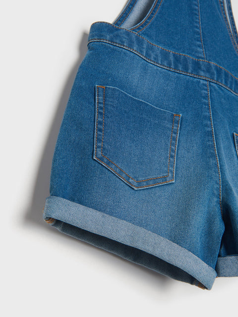 Sinsay Girl's Blue Denim Romper | Sinsay In Lebanon