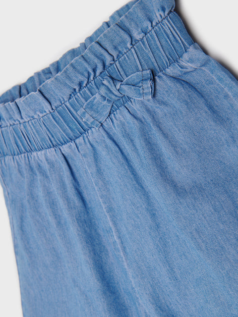 Sinsay Baby Girl's Blue Denim shorts | Sinsay In Lebanon