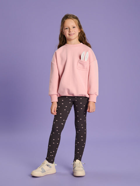 Sinsay Baby Girl's Dark Grey  Legging  | Sinsay in Lebanon