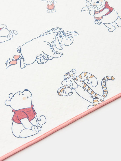 Sinsay White Winnie The Pooh Printed Baby Waterproof Portable Changing Mat | Sinsay In Lebanon