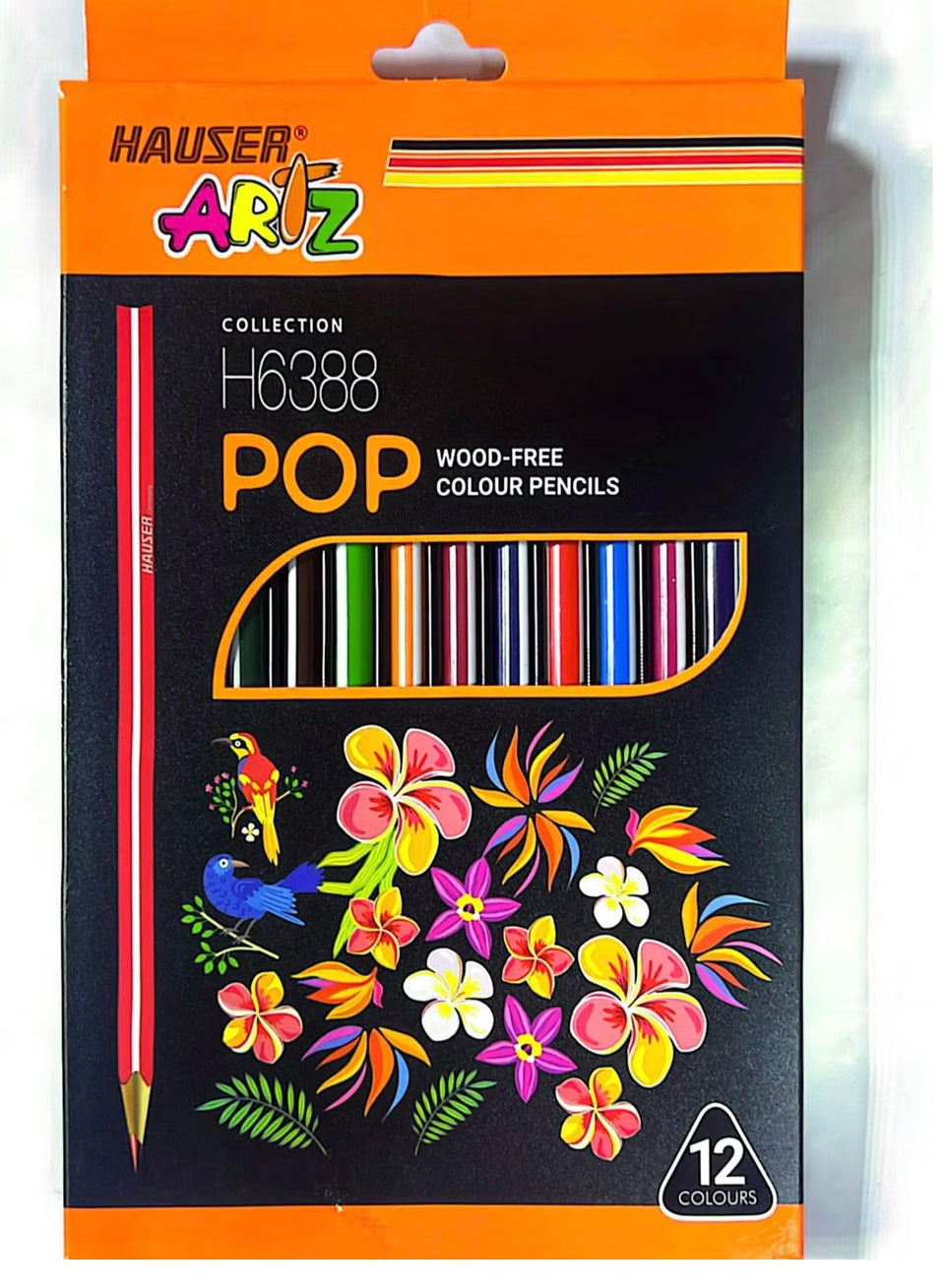Hauser ArtzPOP JUMBO Color Pencils 12 H6388-J