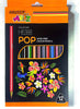 Hauser Artz  POP JUMBO Color Pencils 12 H6388-J