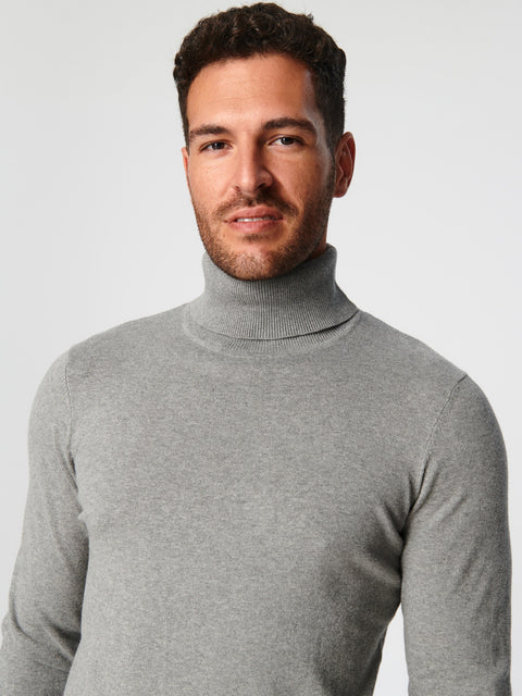 Sinsay Men's Dark Grey Turtleneck Sweater| Sinsay in Lebanon