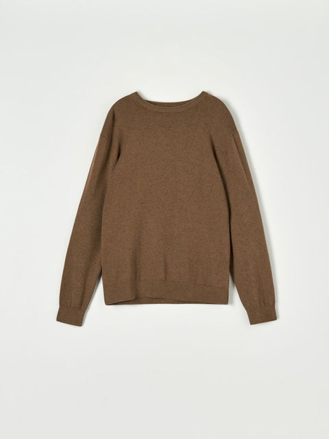 Sinsay Men's Brown Crew Neck Long Sleeve Sweatshirt |Sinsay In Lebanon