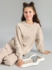 Sinsay Girl's Beige Elastic Waist Pant | Sinsay In Lebanon