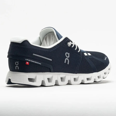 On Cloud Men's Navy Cloud 5 Lifestyle Sneakers |On Cloud In Lebanon