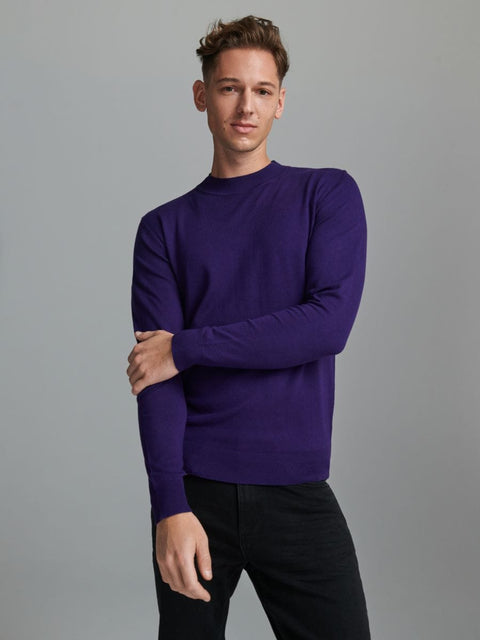 Sinsay Men's Navy Turtle Neck Long Sleeve Sweatshirt |Sinsay In Lebanon