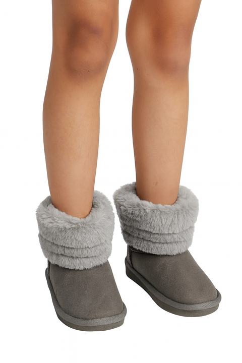 You Young Coveri Girl's Gray Boots|You Young Coveri in Lebanon