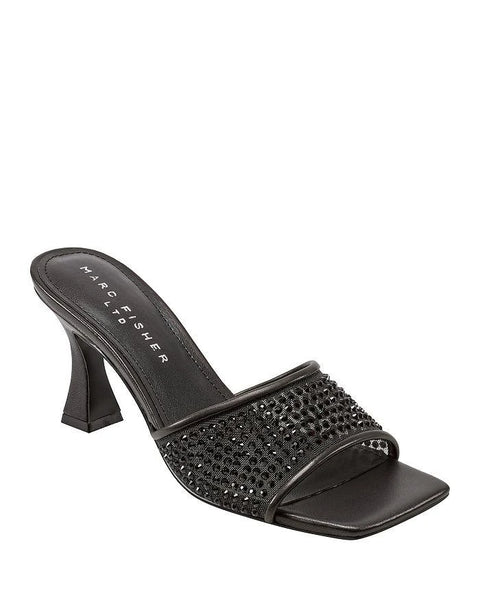 Marc Fisher Women's Black Delaney Sandals | Marc Fisher In Lebanon