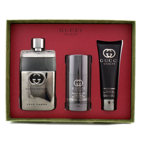 Gucci Women's Green Eau De Toilette Beauty Guilty Gift Set 3 pcs|Gucci In Lebanon