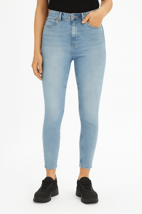 Lee Women's Blue Regular Tapered Mom Jeans | Lee in Lebanon