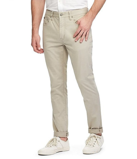 Polo Ralph Lauren Men's Khaki Varick Slim Fit Sateen Stretch Pants | Polo Ralph Lauren In Lebanon