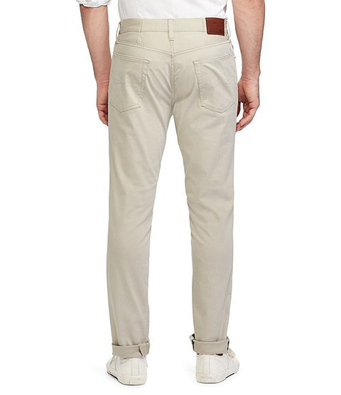Polo Ralph Lauren Men's Khaki Varick Slim Fit Sateen Stretch Pants | Polo Ralph Lauren In Lebanon