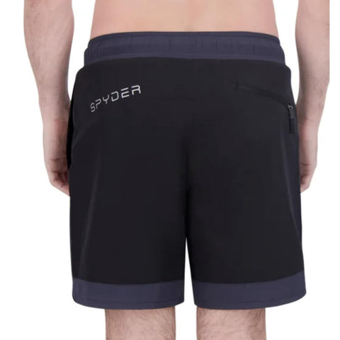 Spyder Men's Black UPF 30+ Breathable Comfort Stretch Swim Short | Spyder In Lebanon