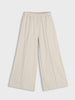 Sinsay Girl's Cream Wide-Leg Pleated Trousers | Sinsay in Lebanon