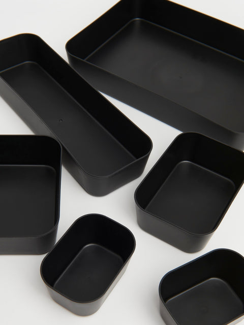 Sinsay Black Storage Boxes 6 pack  | Sinsay in Lebanon