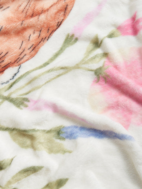 Sinsay White 130 cm x 160 cm Decorative Printed Blanket | Sinsay In Lebanon